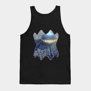 Nodriza ship on city UFO Tank Top